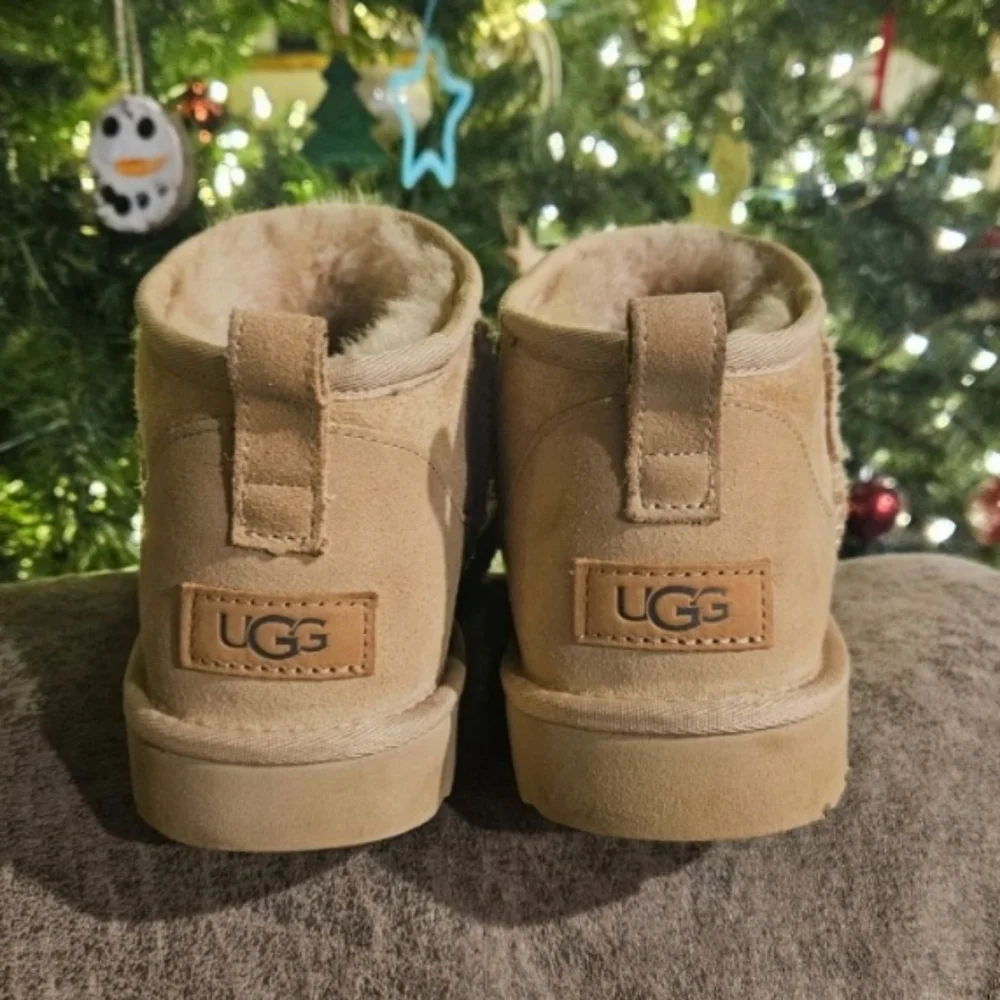 UGG Tan Ankle Boots - Picture 2 of 4